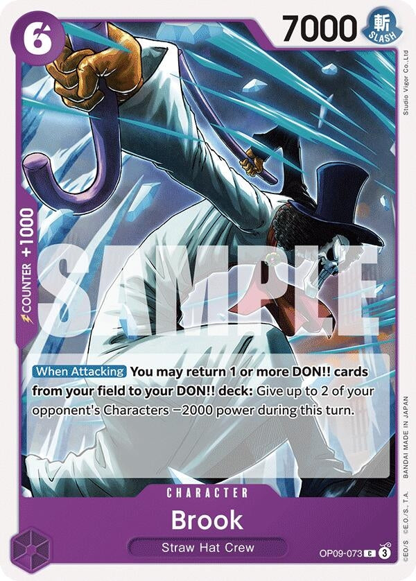 Image for Brook (073) (OP09-073) (OP09) - One Piece Card Game
