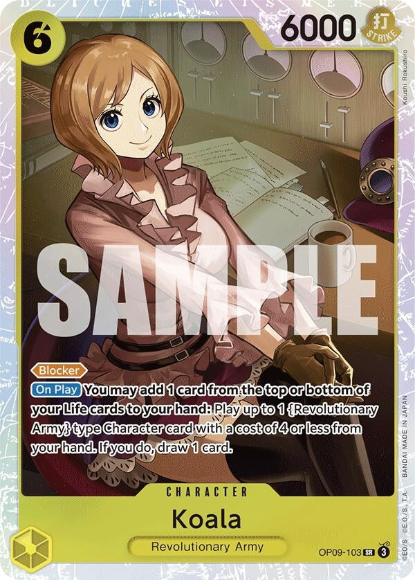 Image for Koala (OP09-103) (OP09) - One Piece Card Game