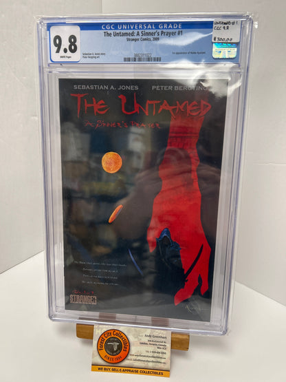 The Untamed: A Sinner's prayer #1 (White Pages) {CGC 9.8}