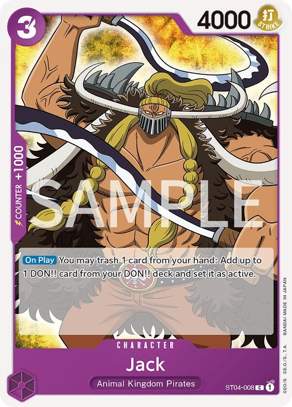 Image for Jack (ST04-008) (OPRP) - One Piece Card Game
