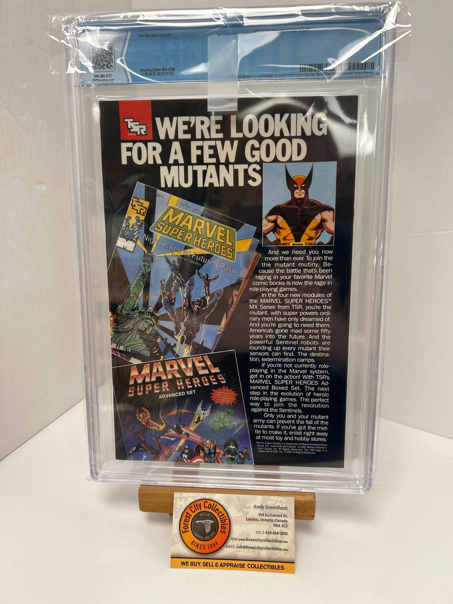 Amazing Spider-man #298 (White Pages) {CBCS 7.5}