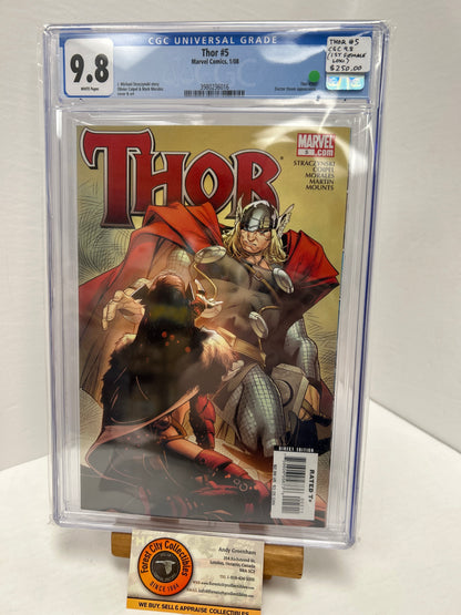 Thor #5 (White Pages) {CGC 9.8}