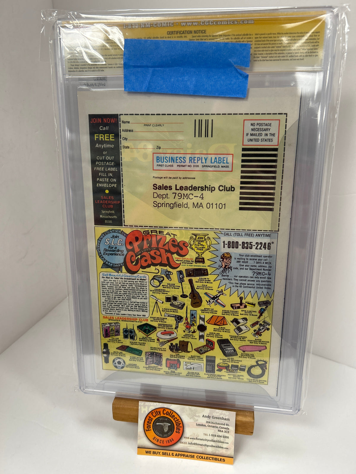 Amazing Spider-man #194 (White Pages) {CGC 9.6} Signed by Stan Lee