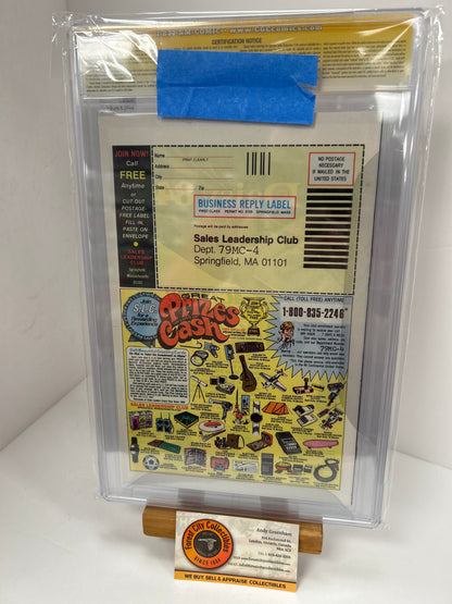 Amazing Spider-man #194 (White Pages) {CGC 9.6} Signed by Stan Lee
