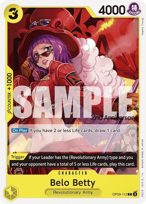 Image for Belo Betty (OP09-112) (OP09 ANN) - One Piece Card Game