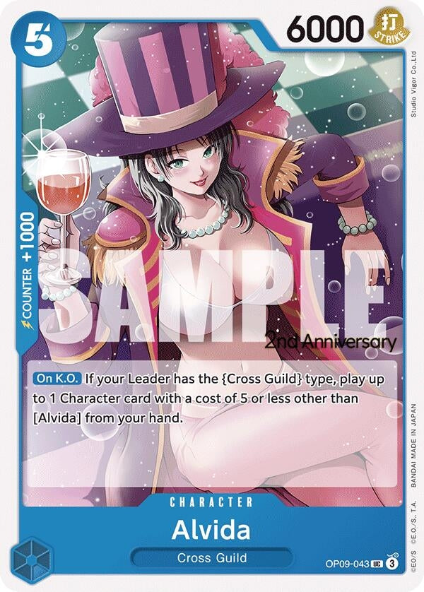 Image for Alvida (OP09-043) (OP09 ANN) - One Piece Card Game