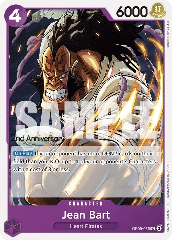 Image for Jean Bart (OP09-066) (OP09 ANN) - One Piece Card Game