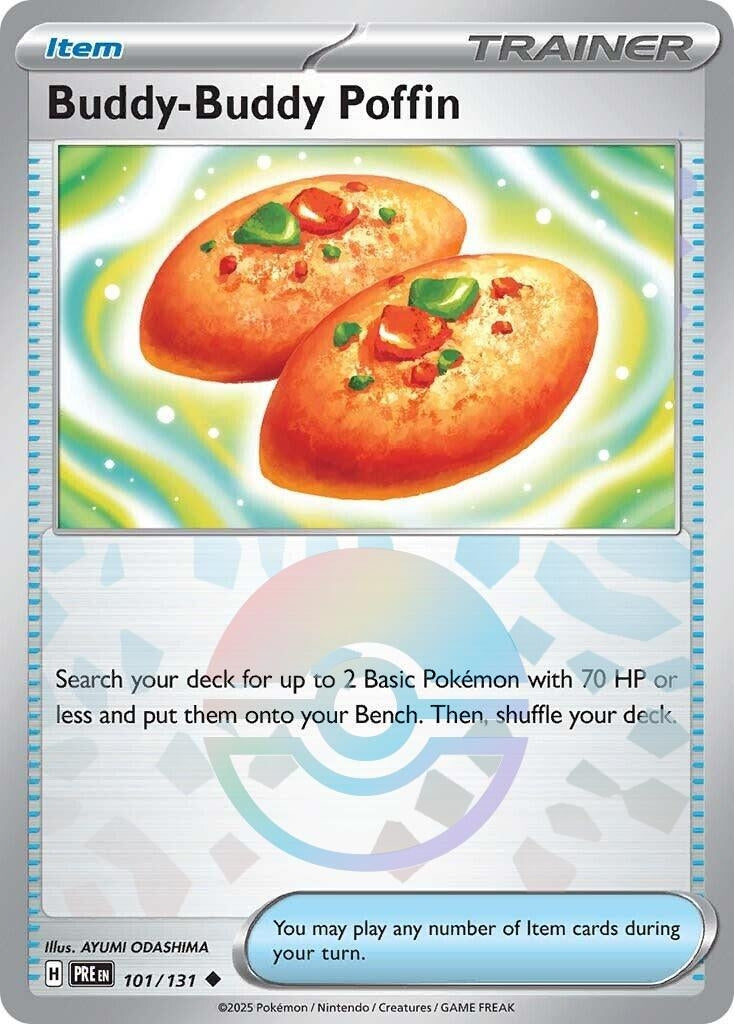 Image for Buddy-Buddy Poffin (Poke Ball Pattern) (101/131) (PRE) - Pokemon