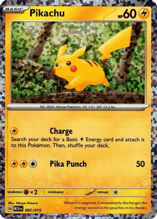Pikachu (002/015) [McDonald's Promos: 2024 Collection]