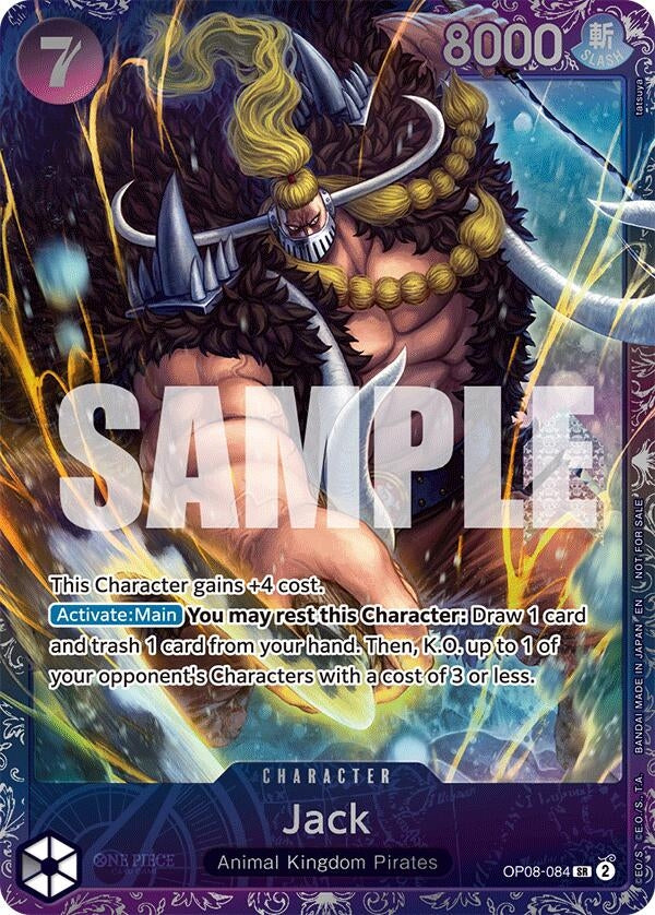 Image for Jack (Treasure Cup 2025) (OP08-084) (OP-PR) - One Piece Card Game