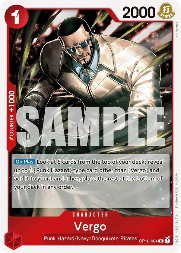 Image for Vergo (OP10-004) (OP10) - One Piece Card Game