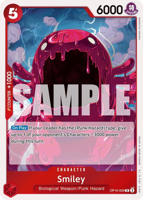 Image for Smiley (OP10-009) (OP10) - One Piece Card Game