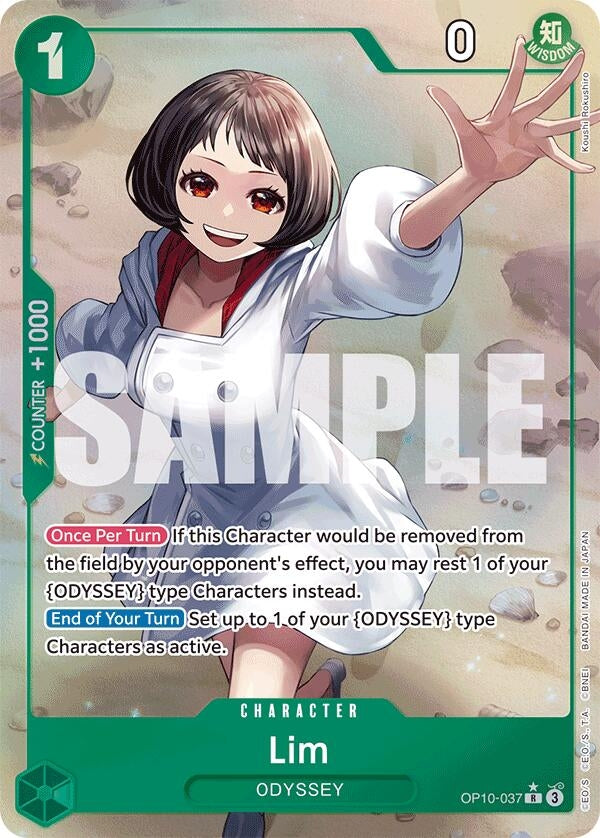 Image for Lim (Parallel) (OP10-037) (OP10) - One Piece Card Game