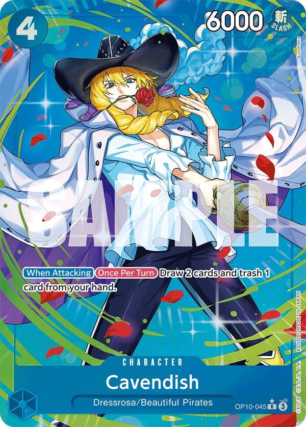 Image for Cavendish (045) (Parallel) (OP10-045) (OP10) - One Piece Card Game