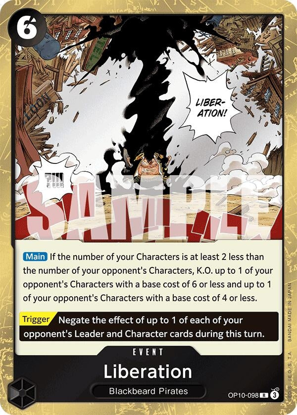 Image for Liberation (OP10-098) (OP10) - One Piece Card Game