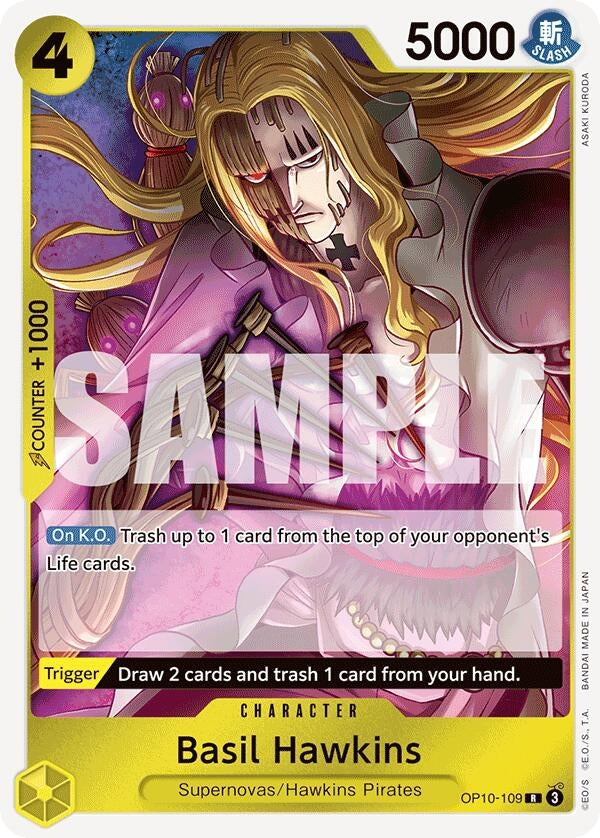 Image for Basil Hawkins (OP10-109) (OP10) - One Piece Card Game