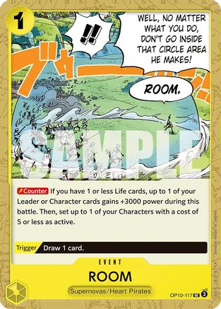 ROOM - OP10-117 - Uncommon (Prerelease Event Stamp)