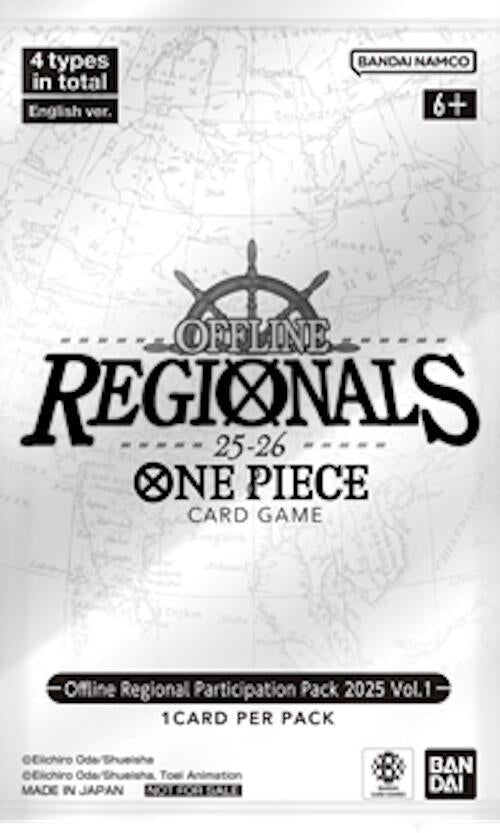 Image for Offline Regional Participation Pack 2025 Vol. 1 - One Piece Card Game