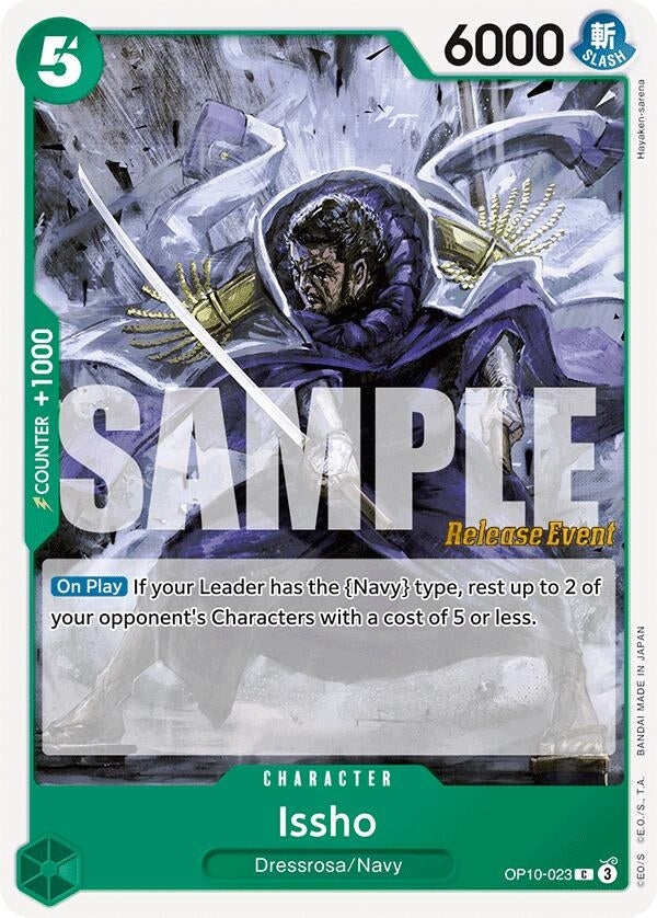 Image for Issho (OP10-023) (OP10 RE) - One Piece Card Game