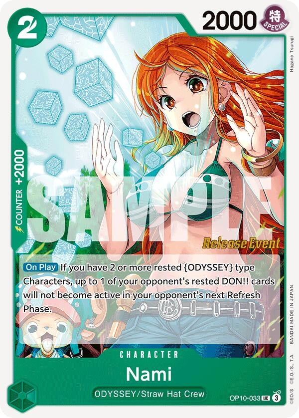 Image for Nami (033) (OP10-033) (OP10 RE) - One Piece Card Game