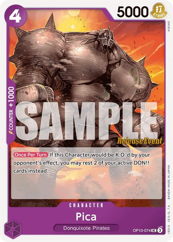 Image for Pica (OP10-074) (OP10 RE) - One Piece Card Game