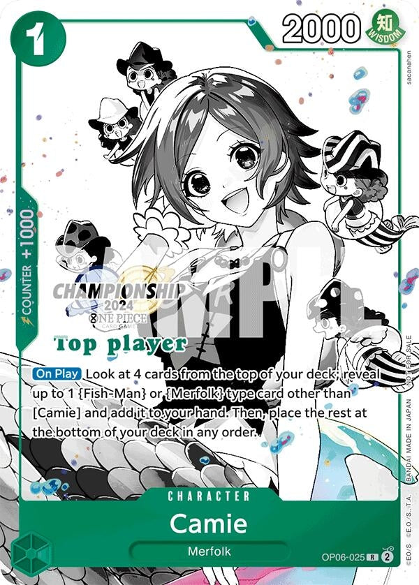 Image for Camie (Championship 2024 Top Player Pack Vol. 2) (OP06-025) (OP-PR) - One Piece Card Game