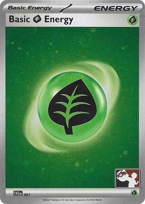 Image for Basic Grass Energy - 001 (Cosmos Holo) (001) - Pokemon