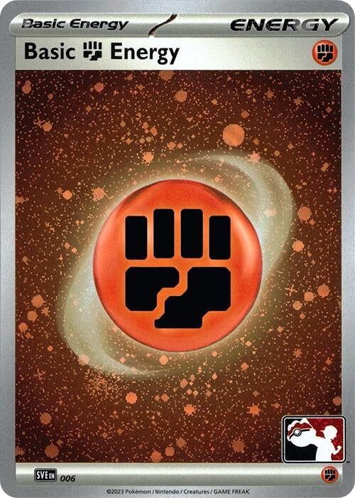 Image for Basic Fighting Energy - 006 (Cosmos Holo) (006) - Pokemon