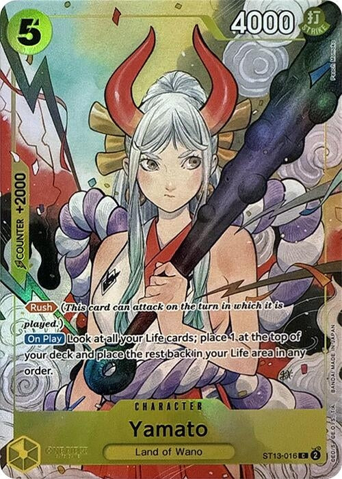 Image for Yamato (Illustration Box Vol.2) (ST13-016) (OP-PR) - One Piece Card Game