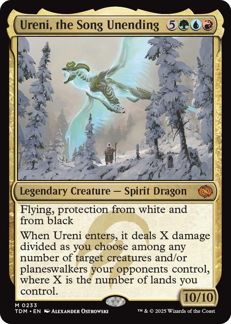 Image for Ureni, the Song Unending (233) (TDM) - Magic: The Gathering