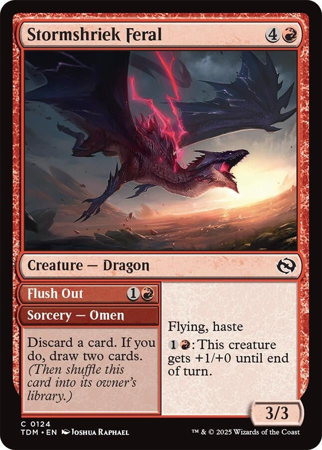 Image for Stormshriek Feral (124) (TDM) - Magic: The Gathering