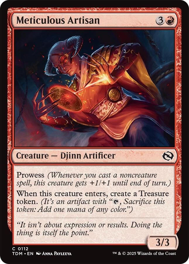 Image for Meticulous Artisan (112) (TDM) - Magic: The Gathering