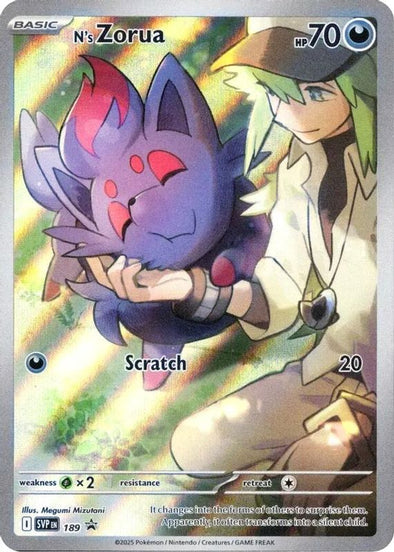 N's Zorua - SVP189 - Promo