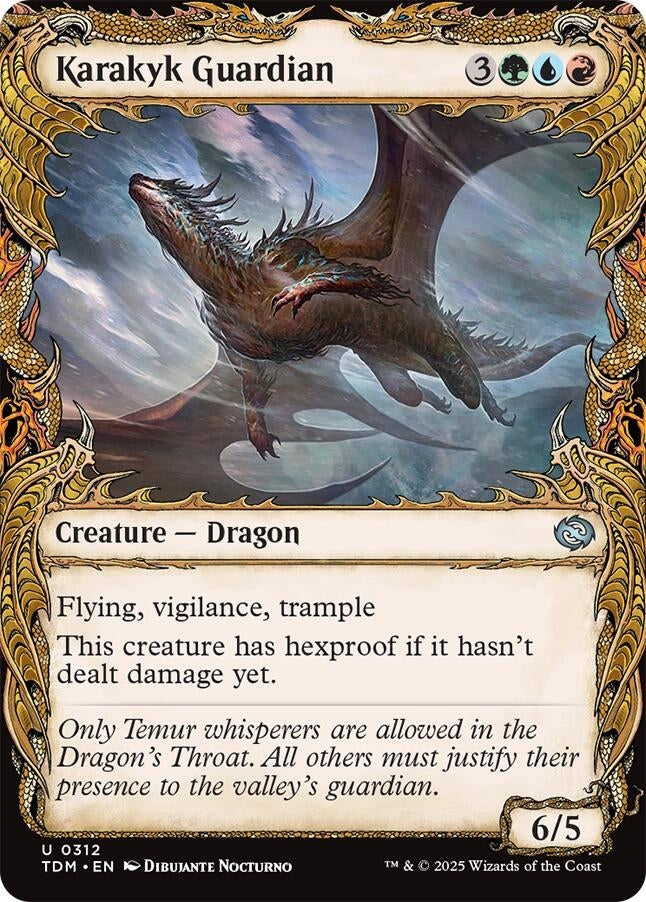 Image for Karakyk Guardian (Showcase) (312) (TDM) - Magic: The Gathering
