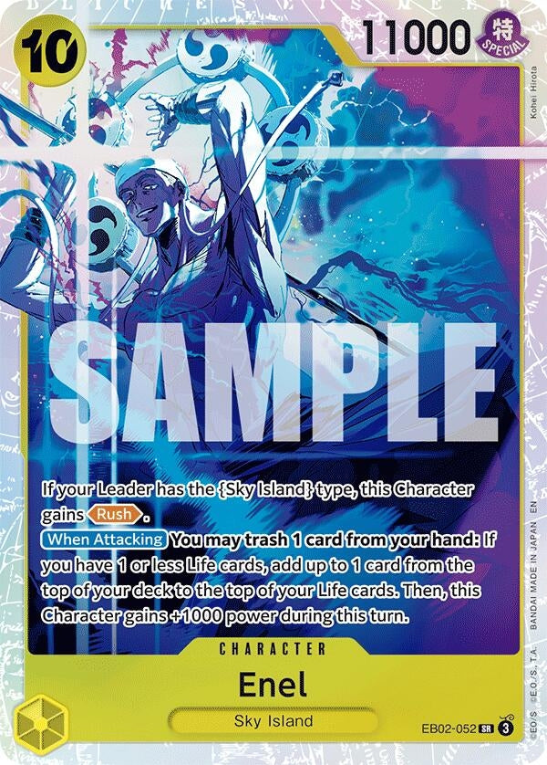 Image for Enel (EB02-052) (EB-02) - One Piece Card Game