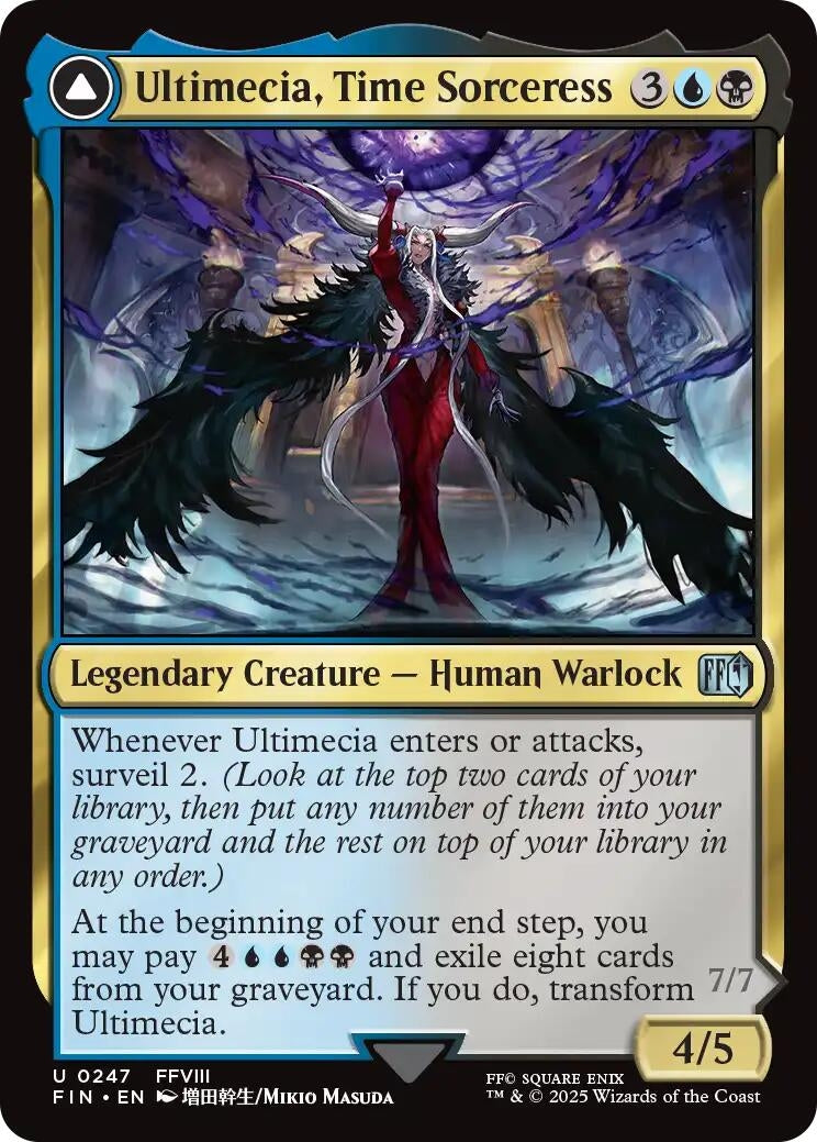 Image for Ultimecia, Time Sorceress (247) (FIN) - Magic: The Gathering