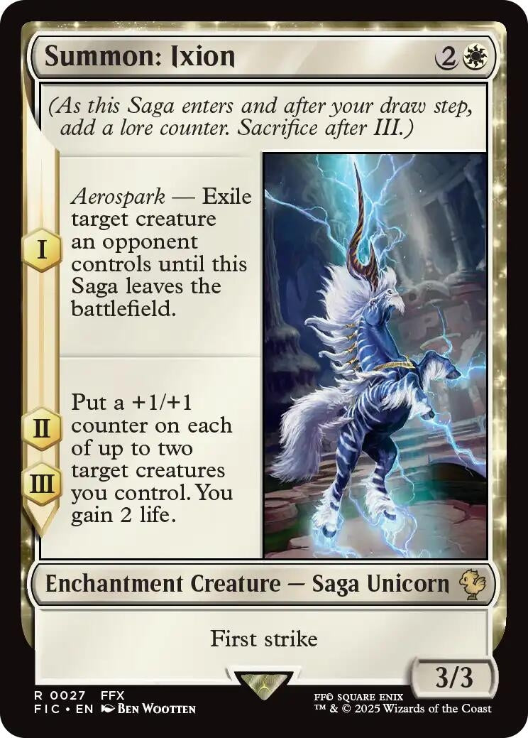 Image for Summon: Ixion (27) (FIC) - Magic: The Gathering