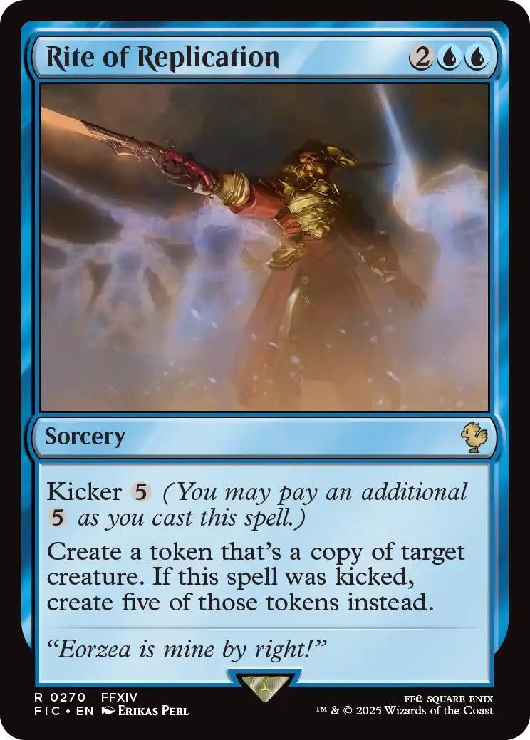 Image for Rite of Replication (270) (FIC) - Magic: The Gathering