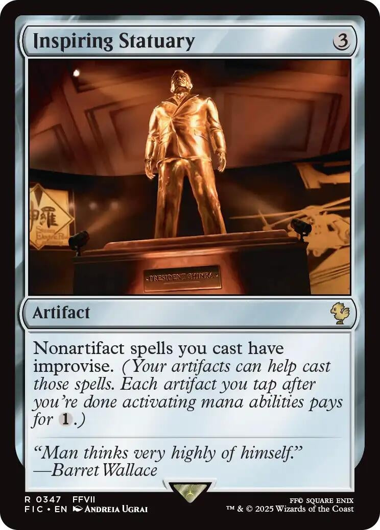 Image for Inspiring Statuary (347) (FIC) - Magic: The Gathering