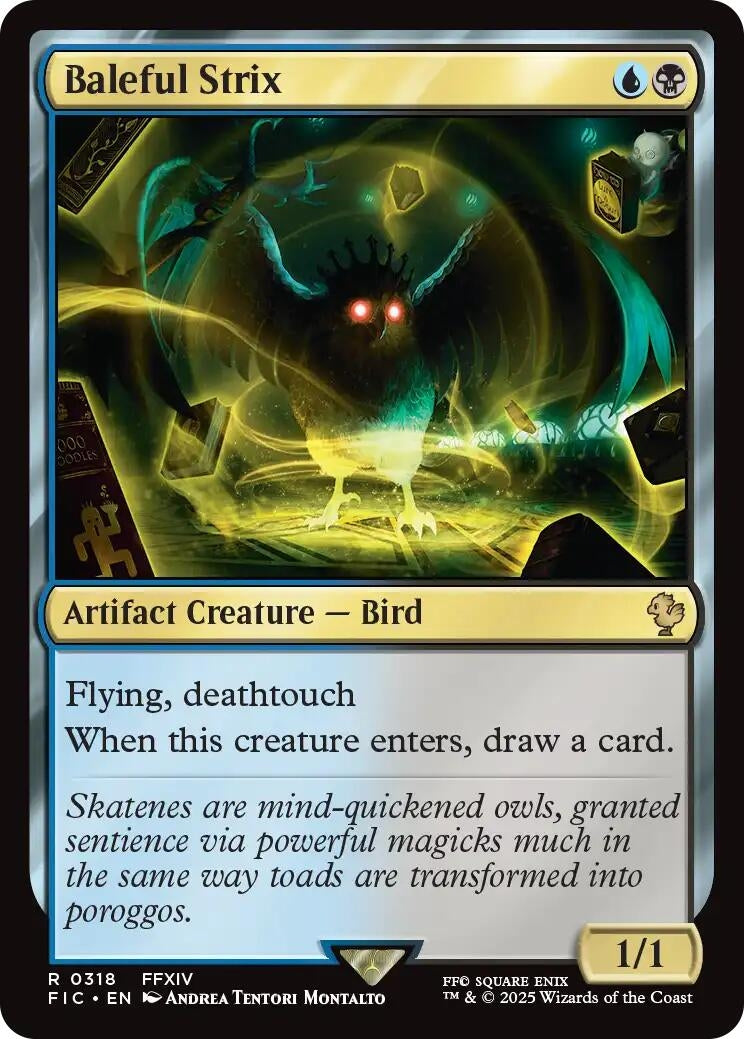Image for Baleful Strix (318) (FIC) - Magic: The Gathering