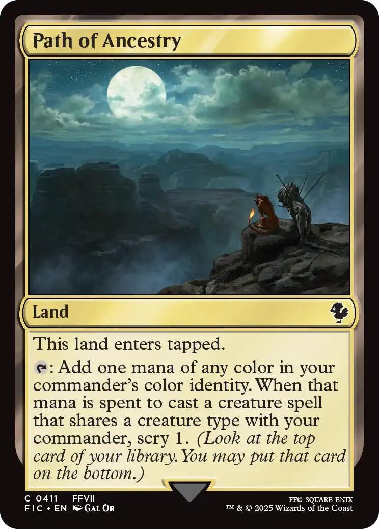 Image for Path of Ancestry (411) (FIC) - Magic: The Gathering