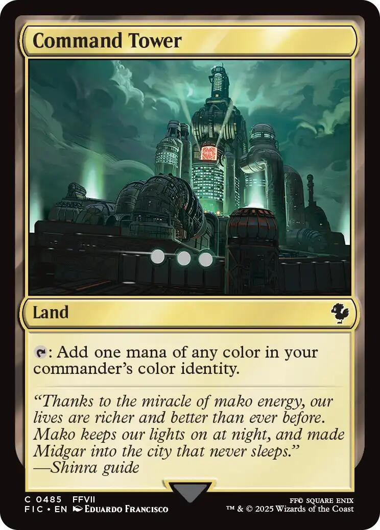 Image for Command Tower (0485) (485) (FIC) - Magic: The Gathering