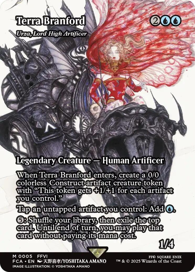 Image for Terra Branford - Urza, Lord High Artificer (Showcase) (5) (FCA) - Magic: The Gathering