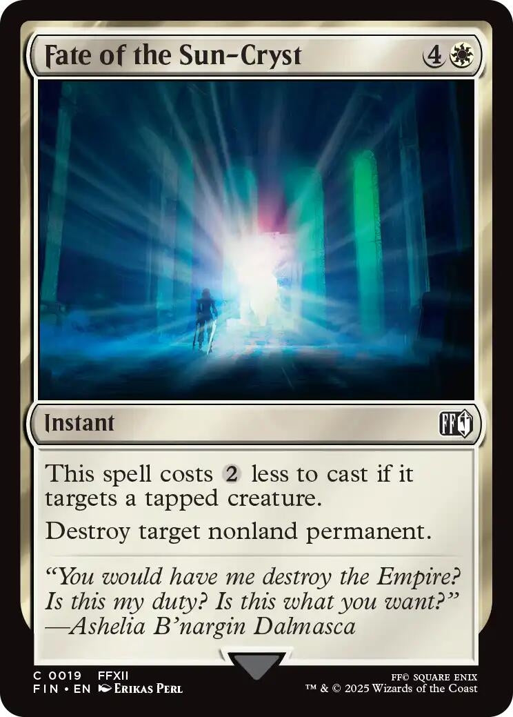 Image for Fate of the Sun-Cryst (19) (FIN) - Magic: The Gathering