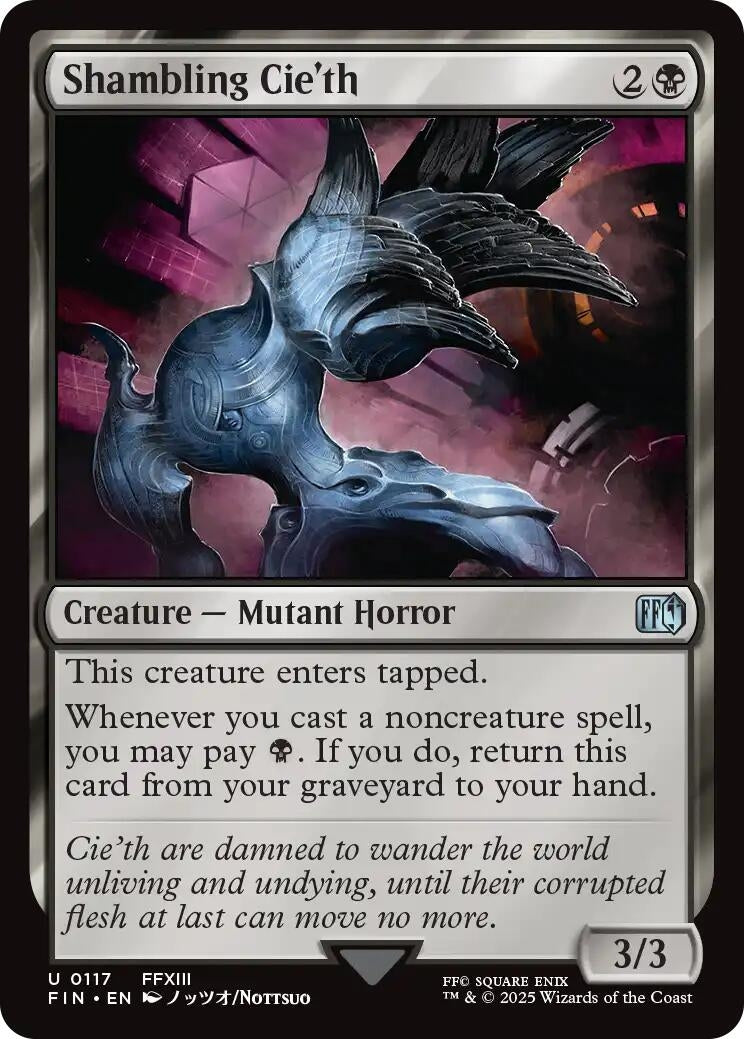 Image for Shambling Cie'th (117) (FIN) - Magic: The Gathering