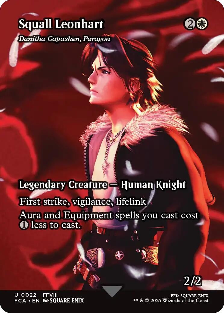 Image for Squall Leonhart - Danitha Capashen, Paragon (Showcase) (22) (FCA) - Magic: The Gathering