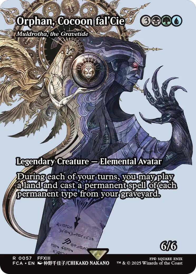Image for Orphan, Cocoon fal'Cie - Muldrotha, the Gravetide (Showcase) (57) (FCA) - Magic: The Gathering