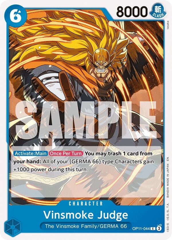 Image for Vinsmoke Judge (OP11-044) (OP11) - One Piece Card Game