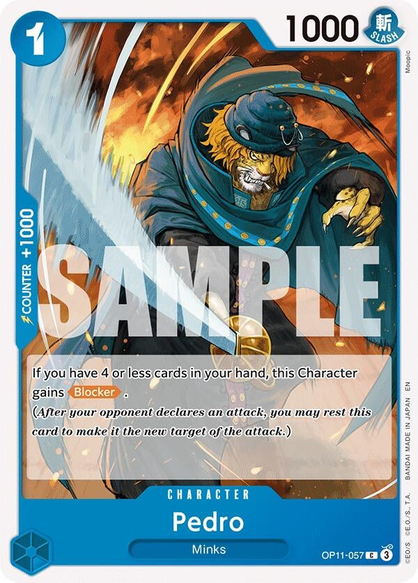 Image for Pedro (OP11-057) (OP11) - One Piece Card Game