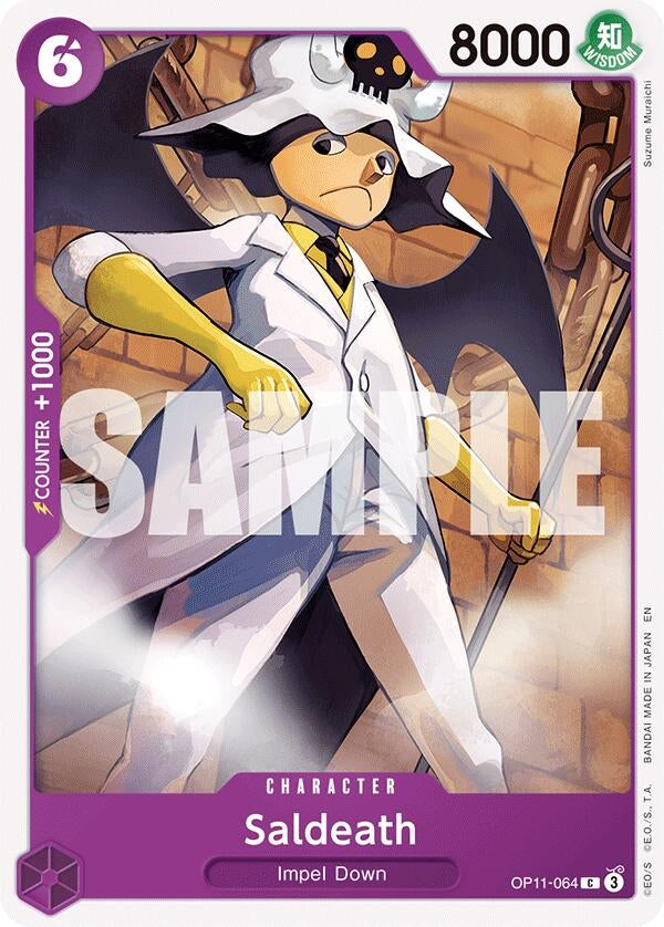 Image for Saldeath (OP11-064) (OP11) - One Piece Card Game